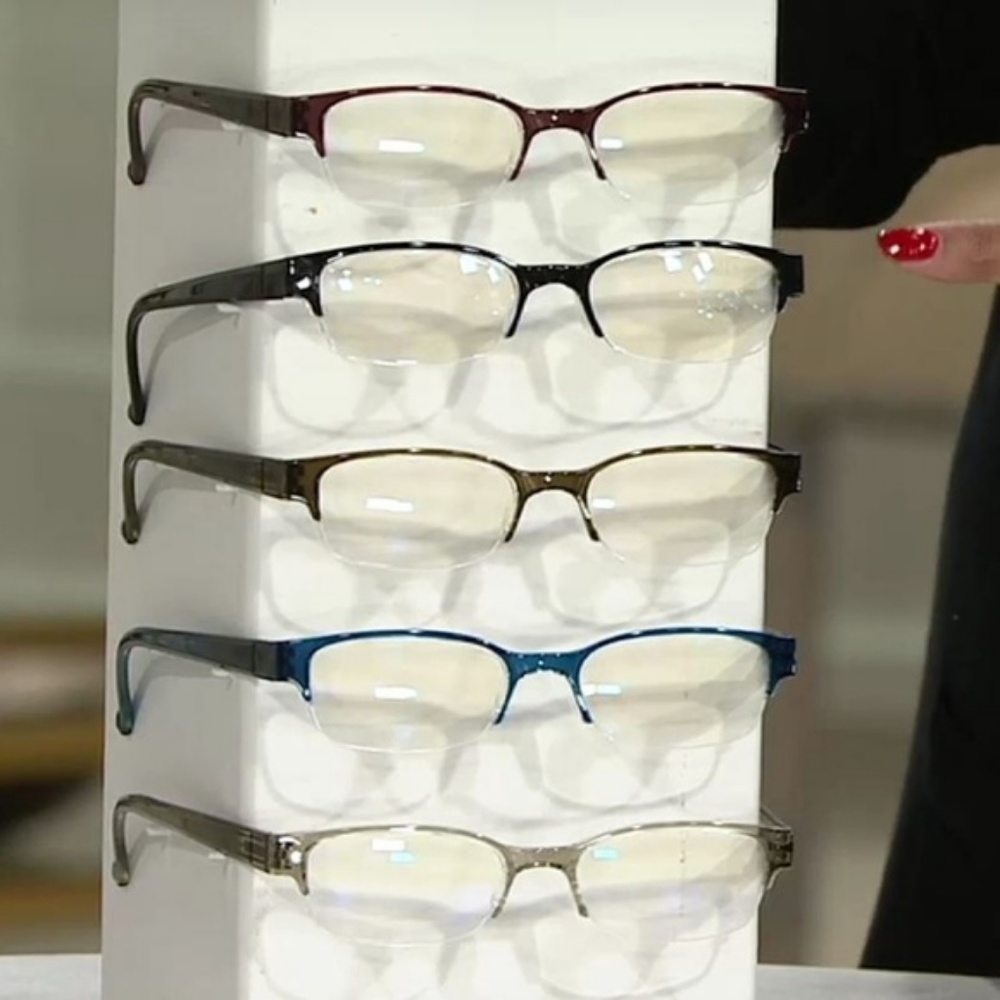 Tashon Set of 5 Rimless Readers 3.5 Strength - Picture 3 of 3